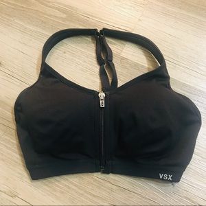 Victoria's Secret bra 32c sports gym black vsx